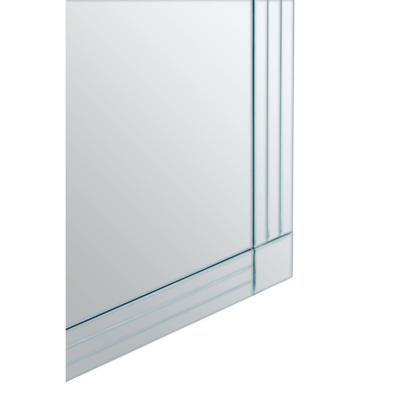 Branda Glass Rectangle Mirror, 144cm H x 116cm W