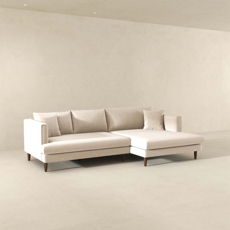 Canapé modulaire en forme de L Charmant Blake avec confort et style orientés vers la droite