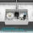 White Kitchen Sink - 33 Inch White Porcelain Ceramic Single Bowl Reversible Design Kitchen Sink
