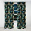 Motif cachemire céleste - motif floral - rideau occultant - 1 panneau-107547468