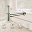 Ensemble de siphon de salle de bain avec tube réglable en hauteur Ayna Décor-90692563