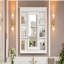 42'' Wall Mounted Bathroom Storage Cabinet, Medicine Cabinet, Modern Bathroom Wall Cabinet With Mirror, Mirror Cabinet With 6 Open Shelves (Not Include Bathroom Vanity )