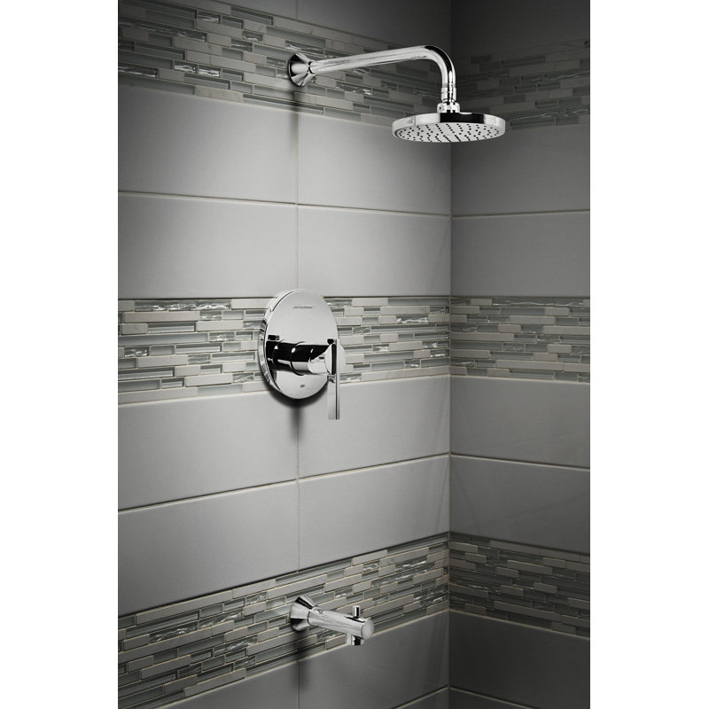 Robinet de baignoire et douche thermostatique Berwick, Chrome poli