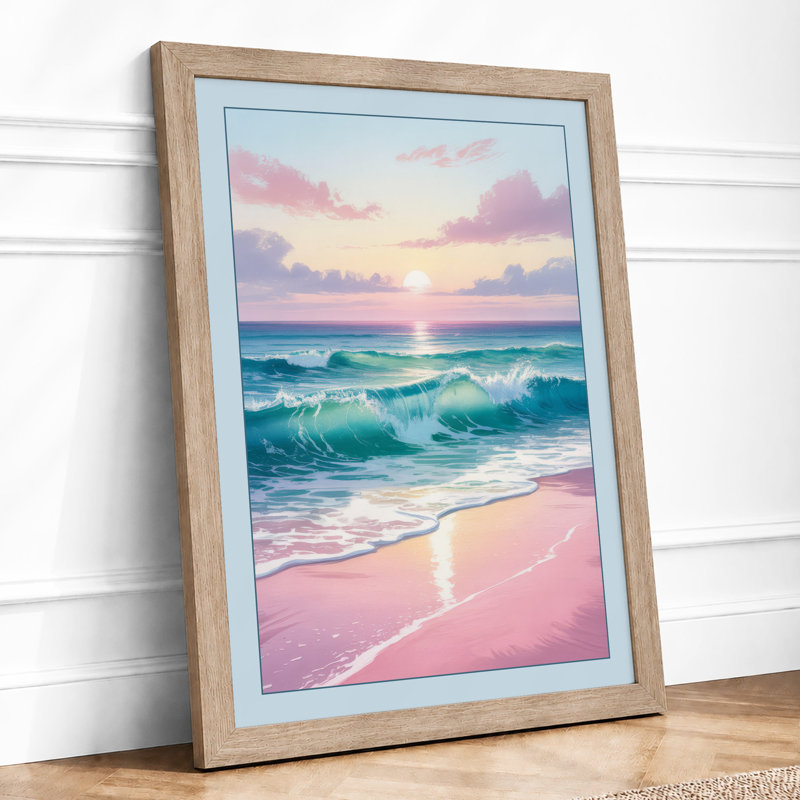 Sunrise Coastal - Print, Oak, A4 - 29.7 x 21.0 cm