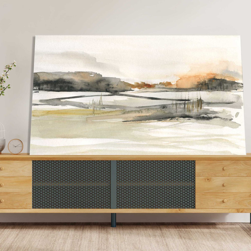 Turnwood Clearing par Susan Jill - Peinture, L 30 po x H 18 po, Toile tendue
