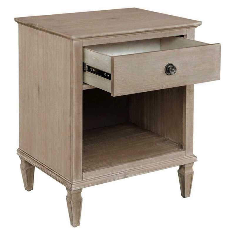 Table de bout Table de chevet moderne, table de chevet en bois massif