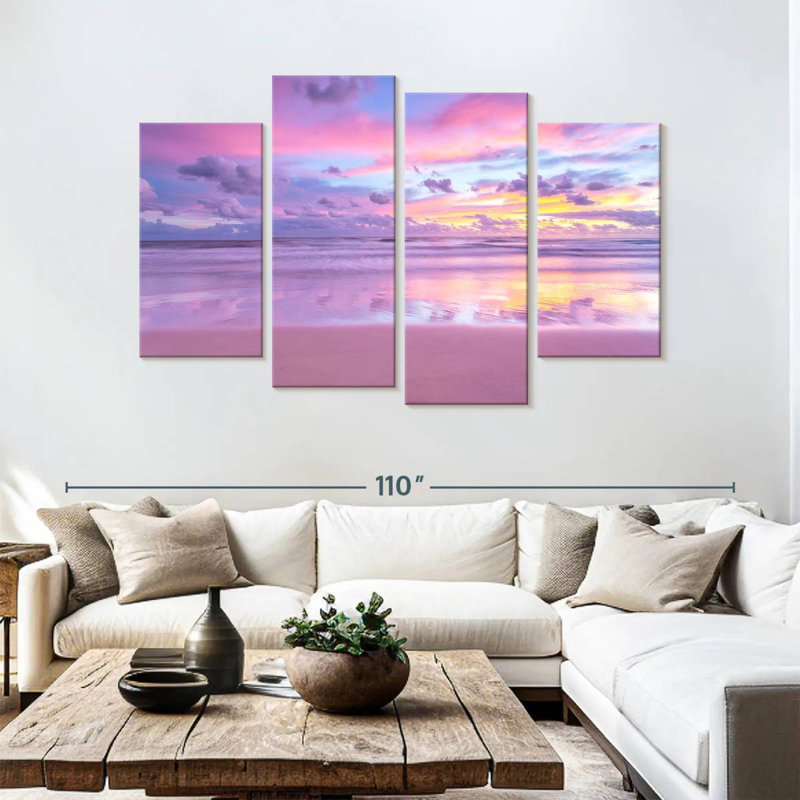 Gillard Dreamy Pastel Horizon, H 54 po x l 84 po