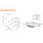 30" W x 18.3" D x 34.05" H Single Bathroom Vanity