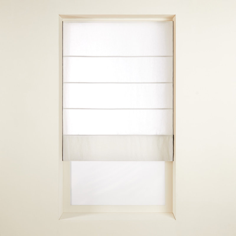 Carlina Semi Sheer, White, 220 cm L x 120 cm W