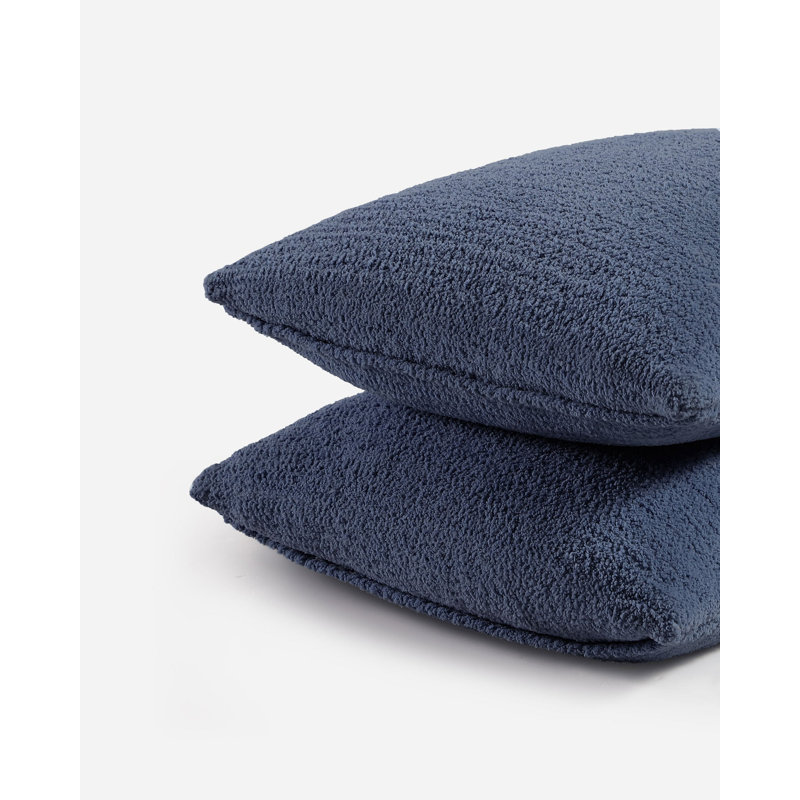 Snug Microfiber / Microsuede Pillow Sham, King, Midnight