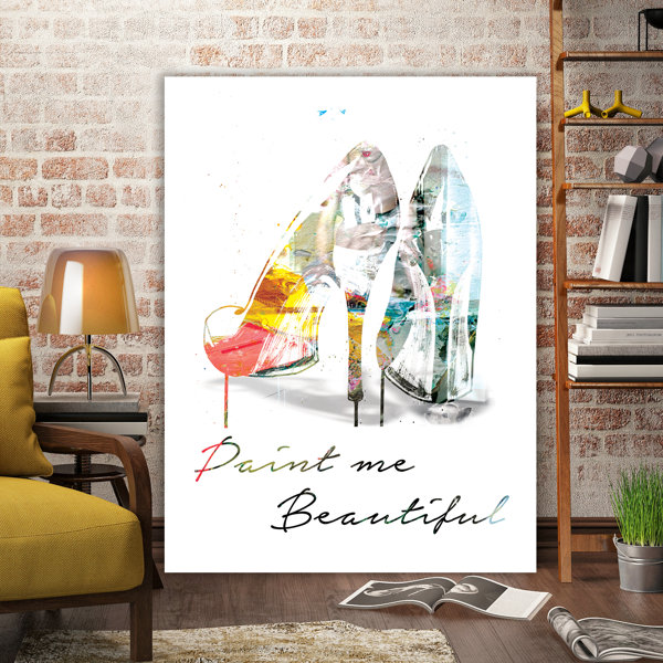 East Urban Home Paint Me Beautiful by Kent Youngstrom - Wrapped Canvas ...