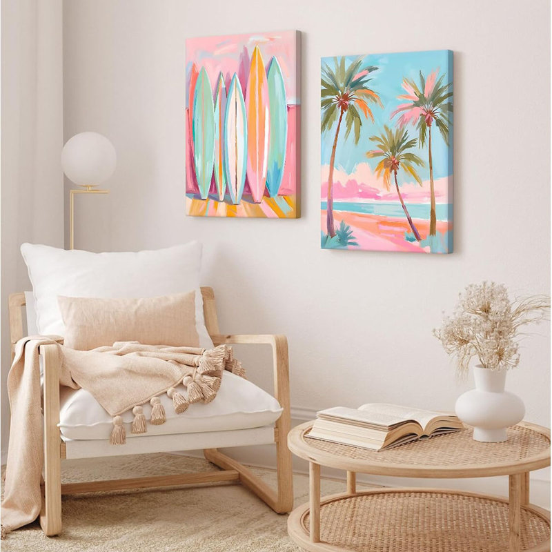 2 Piece Wrapped Canvas Print