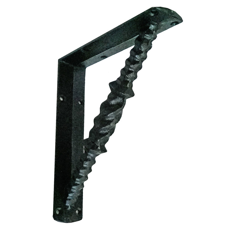 Shelf Bracket with Twisted Support