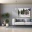  «Winter Barn 2» par Annie Warren, art mural sur toile, 54 po x 40 po-931112045
