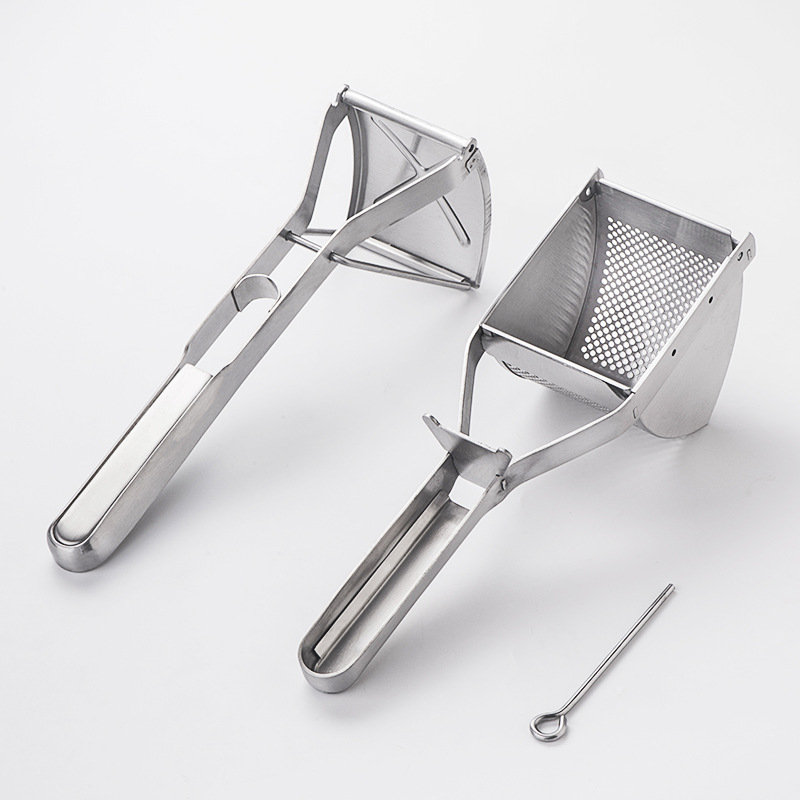 Vicbuy Stainless Steel Garlic Press