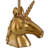 Lampe de table dorée 25 po Callis