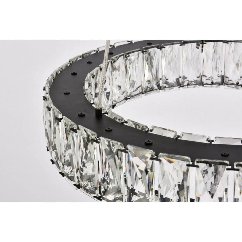 Sunderland - Light LED Pendant, Gold, 3" H x 17" W x 17" D