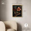 Hearth Flora Canvas Dark Elegant Florals par Art Remedy-114221239-114221241