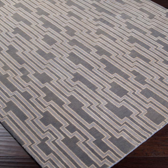 Luminous Abstract Indoor Rug, Rectangle 5' x 8'