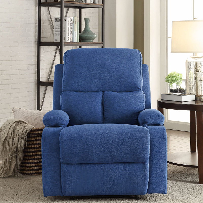 Fauteuil inclinable Blue Linen Motion