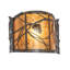 Applique murale droite 12 po