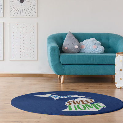 Tapis de poly-chenille pour maison de michigan