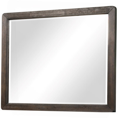 Miroir brun antique