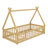 Inspired Low Loft Bed Featuring Safety Rails And Entrance Door-2013114372-2013114373