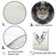 Minimalisme, chauve-souris noire et blanche sur toile-1050430881-1050430882