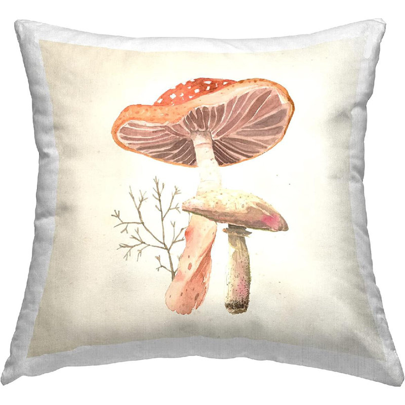 Polyester Throw Square Pillow Cover & Insert