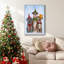 Christmas Party Mutts, toile tendue avec châssis-981849568-981849574