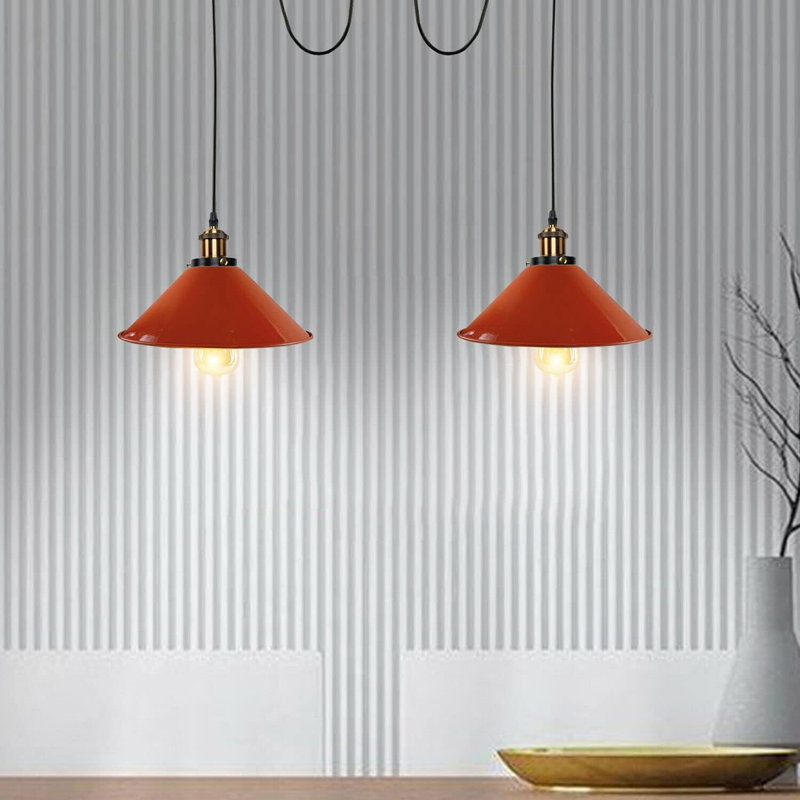 Lofton 2 - Light Cluster Pendant, Orange