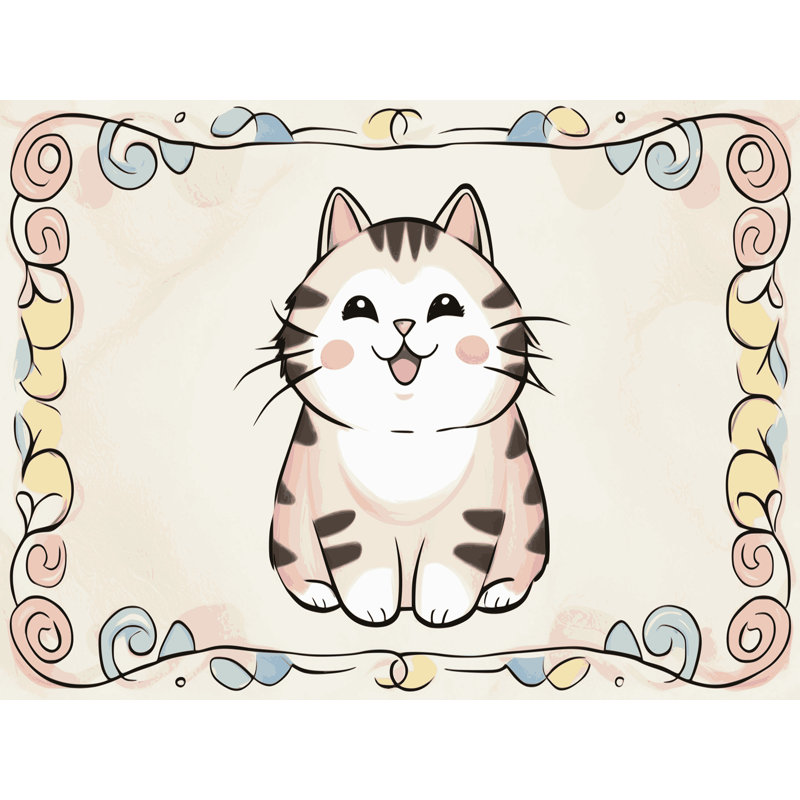 Tapis pour enfants East Urban Home, Rectangle 6 pi x 9 pi