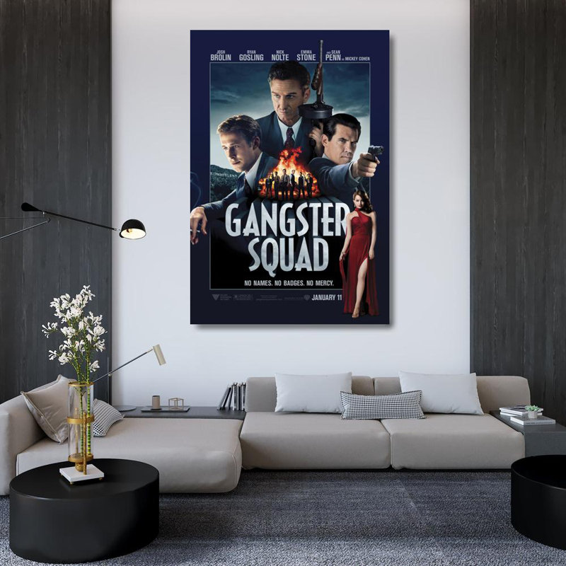 Ganster Squad, H 48 po x l 32 po