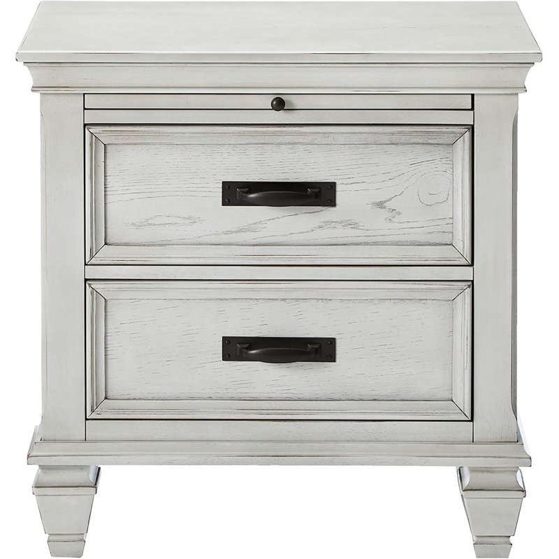 Clemen 28'' W Solid Wood Nightstand