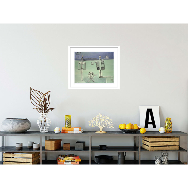 «The Diving Board» par Pablo Picasso, impression giclée sur cadre, H 23,5 po x l 27,76 po