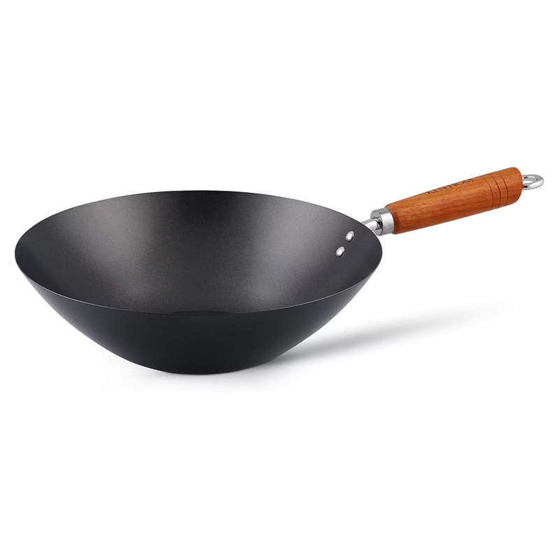Ken Hom Carbon Steel, 31" H x 50" W x 31" D