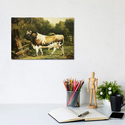 A Border Leicester Ewe by James Ward - Wrapped Canvas Painting