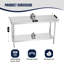 Table de travail commerciale en acier inoxydable 60 po x l 24 po x L 60 po-116982736