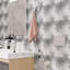 2.44'' W x 2.63'' L Metal Peel and Stick Mosaic Tile