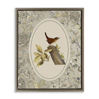Cadre flottant perché pour oiseaux et toiles, design par Radhika Modi