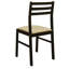 Ensemble de table de salle à manger Curwensville 3 pièces Cappuccino-1881824152