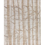Contemporary Floral Area Rug
