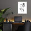 Art mural en verre House of Hampton® par Paris Lopez-462041206