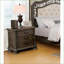 Table de chevet 3 tiroirs Rustic Traditional