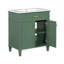 Meuble-lavabo 30 po avec vasque en céramique-120674872