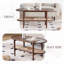 Solid Wood Coffee Table-407907519