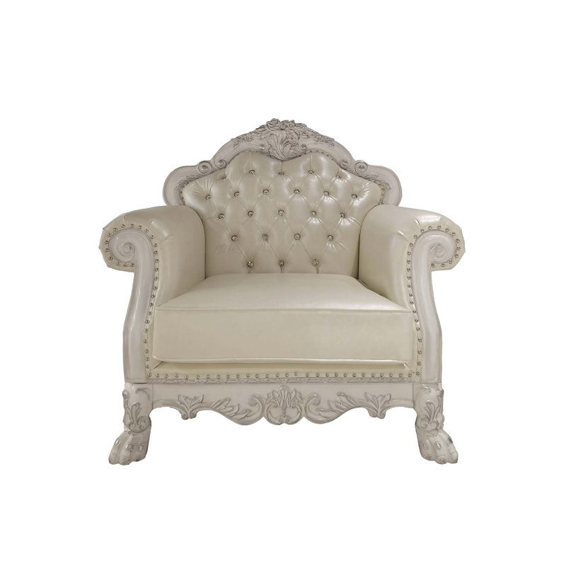 Chaise en cuir synthétique Dresden