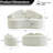 Comfortable Chenille White Sofas, Compact Retro Design For Small Spaces