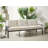 Aluminum Patio Sofa with Polypropylene/ Olefin Cushions